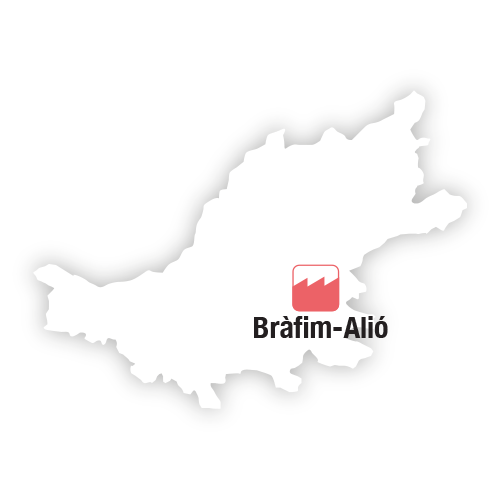 Mapa Brafim