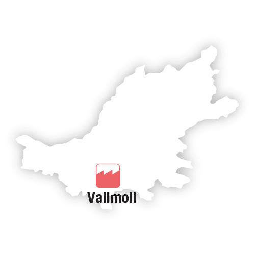 Mapa Vallmoll
